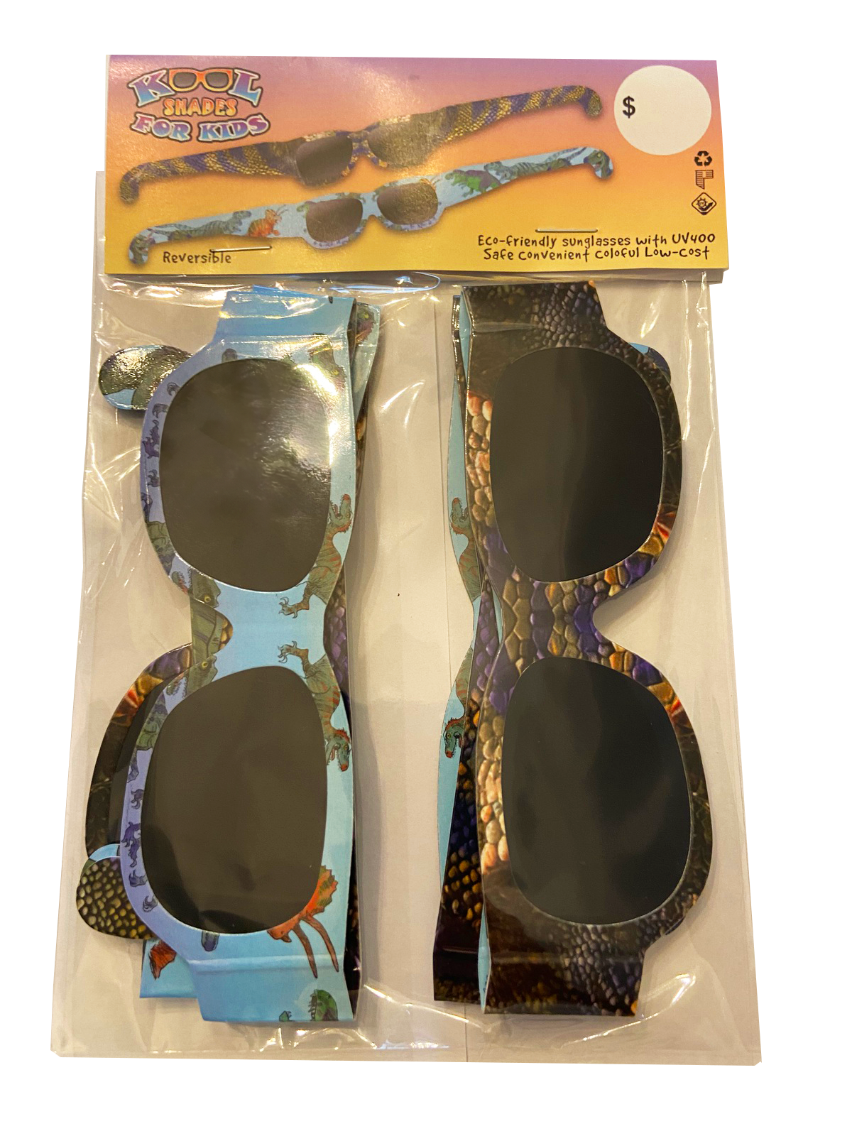 Kool Shades for Kids, Dino Bulk 4-pack