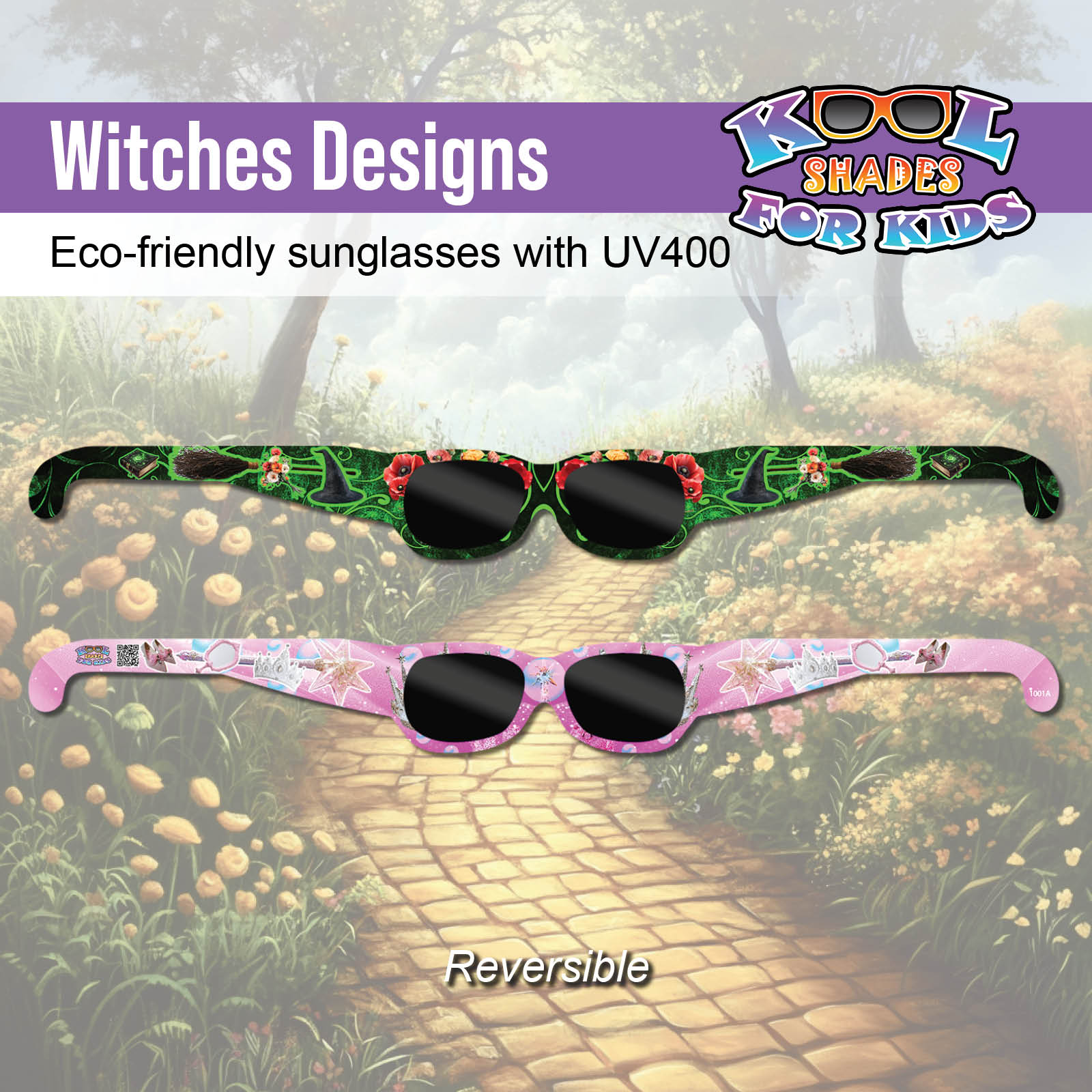 Kool Shades for Kids, Witches 4-Pack