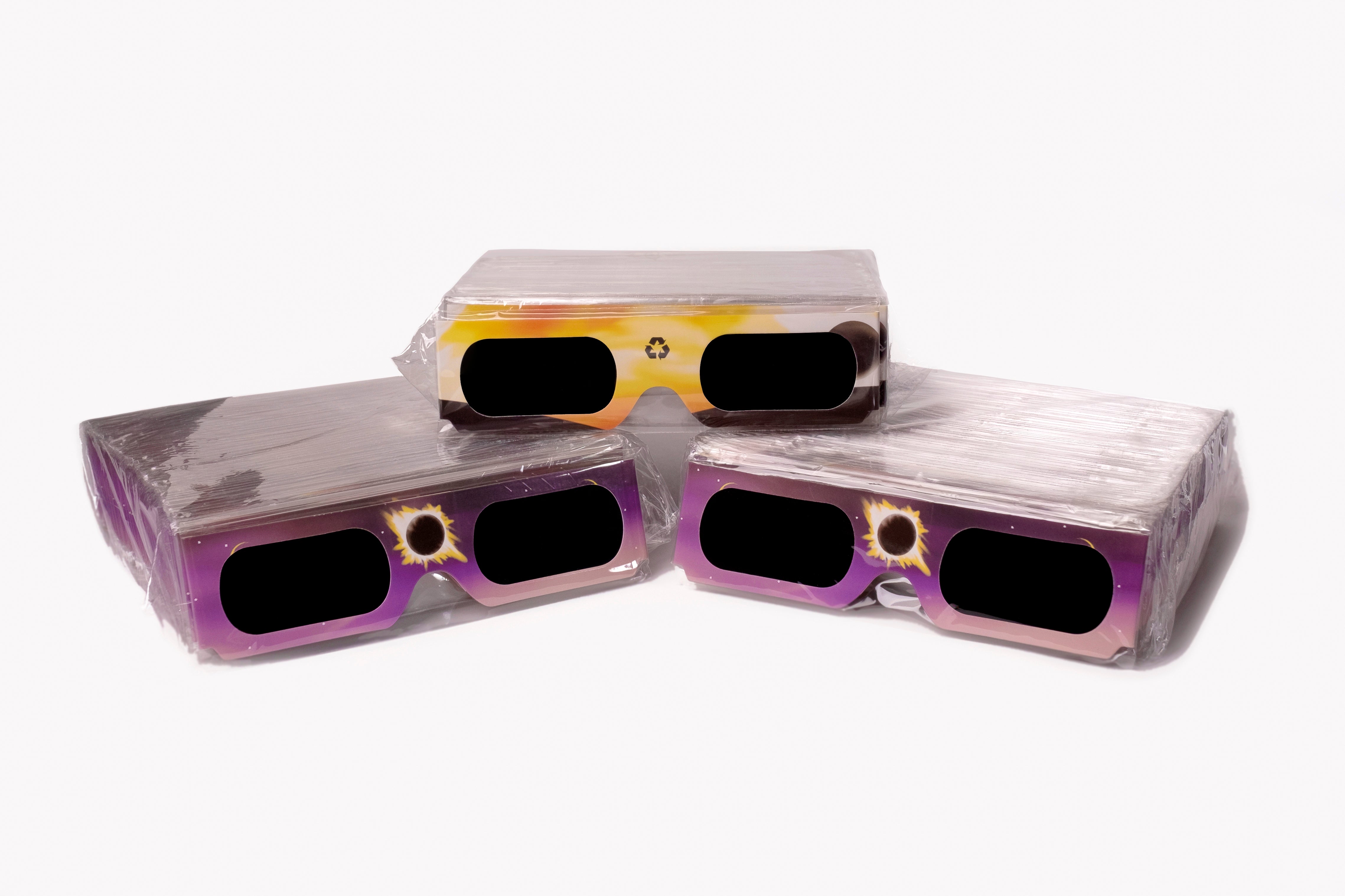 US Solar Eclipse Glasses for 2023-24, bulk purchase, 50-packs